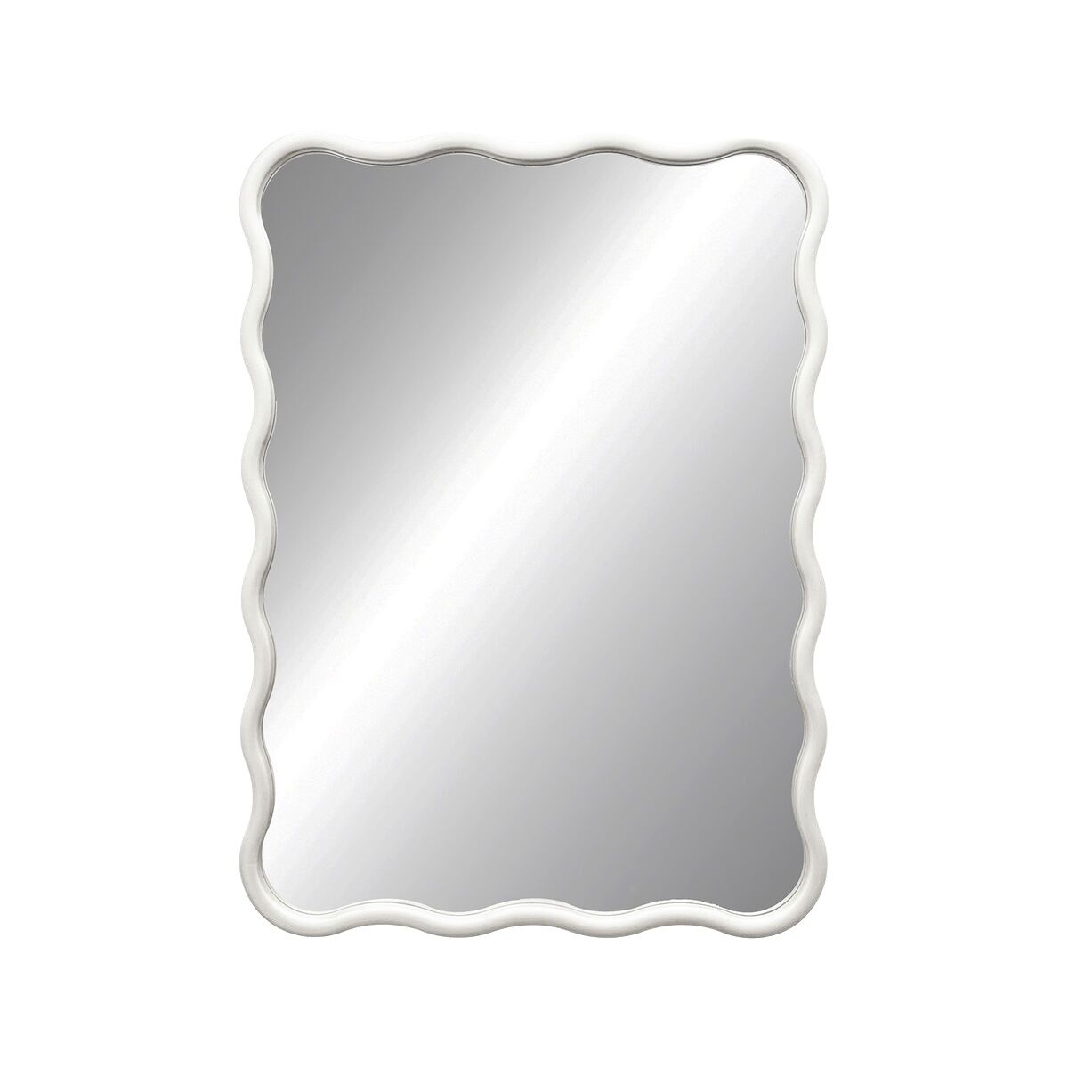 Väggspegel Versa Vit 2,2 X 73 X 53 CM - 2