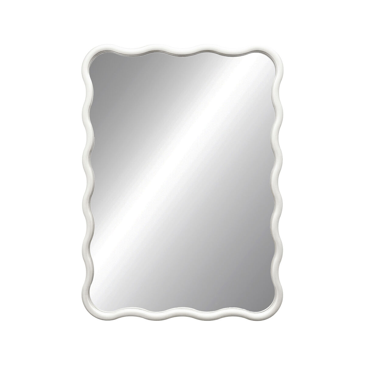 Väggspegel Versa Vit 2,2 X 73 X 53 CM