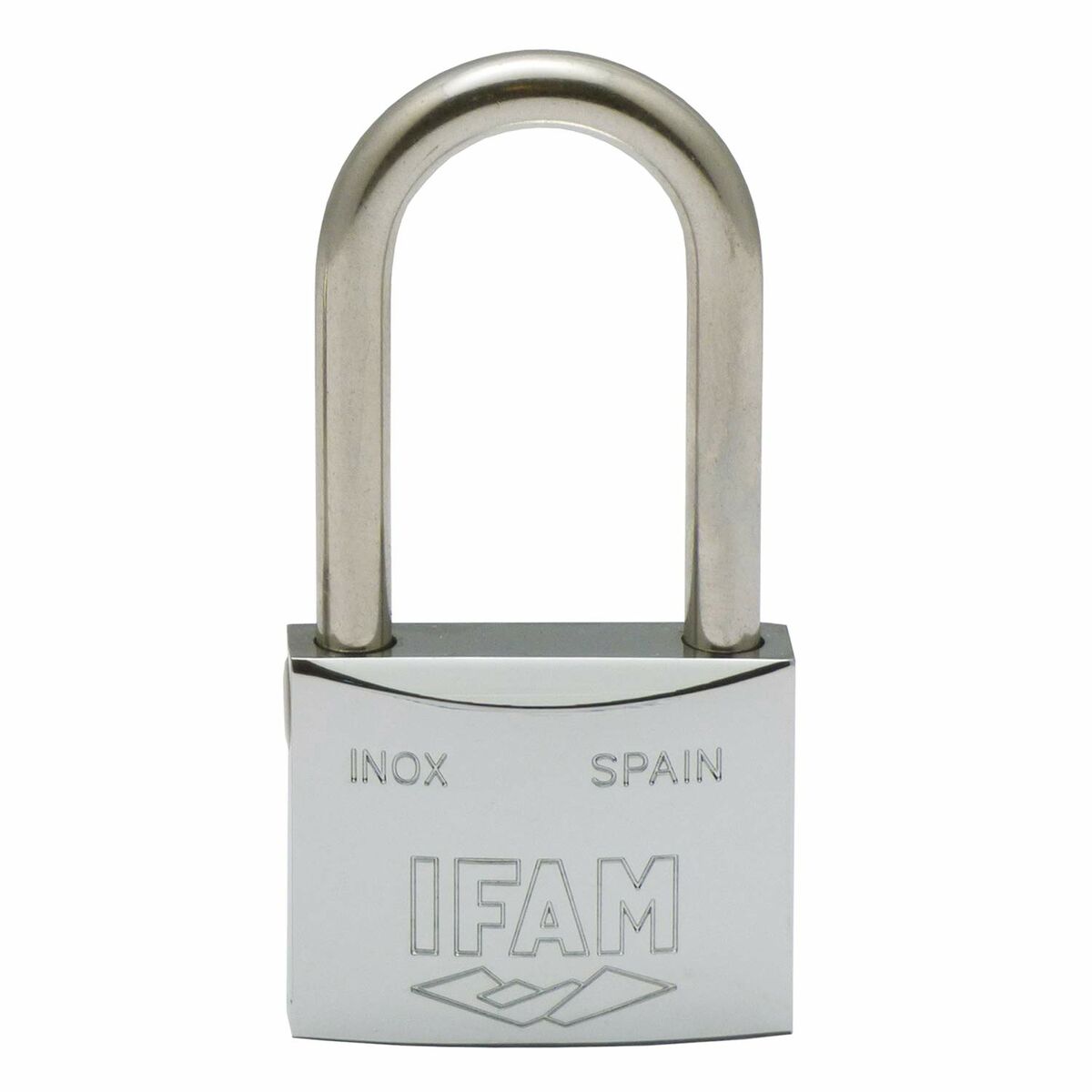 Hänglås med nyckel IFAM INOX 50AL 50 mm Rund