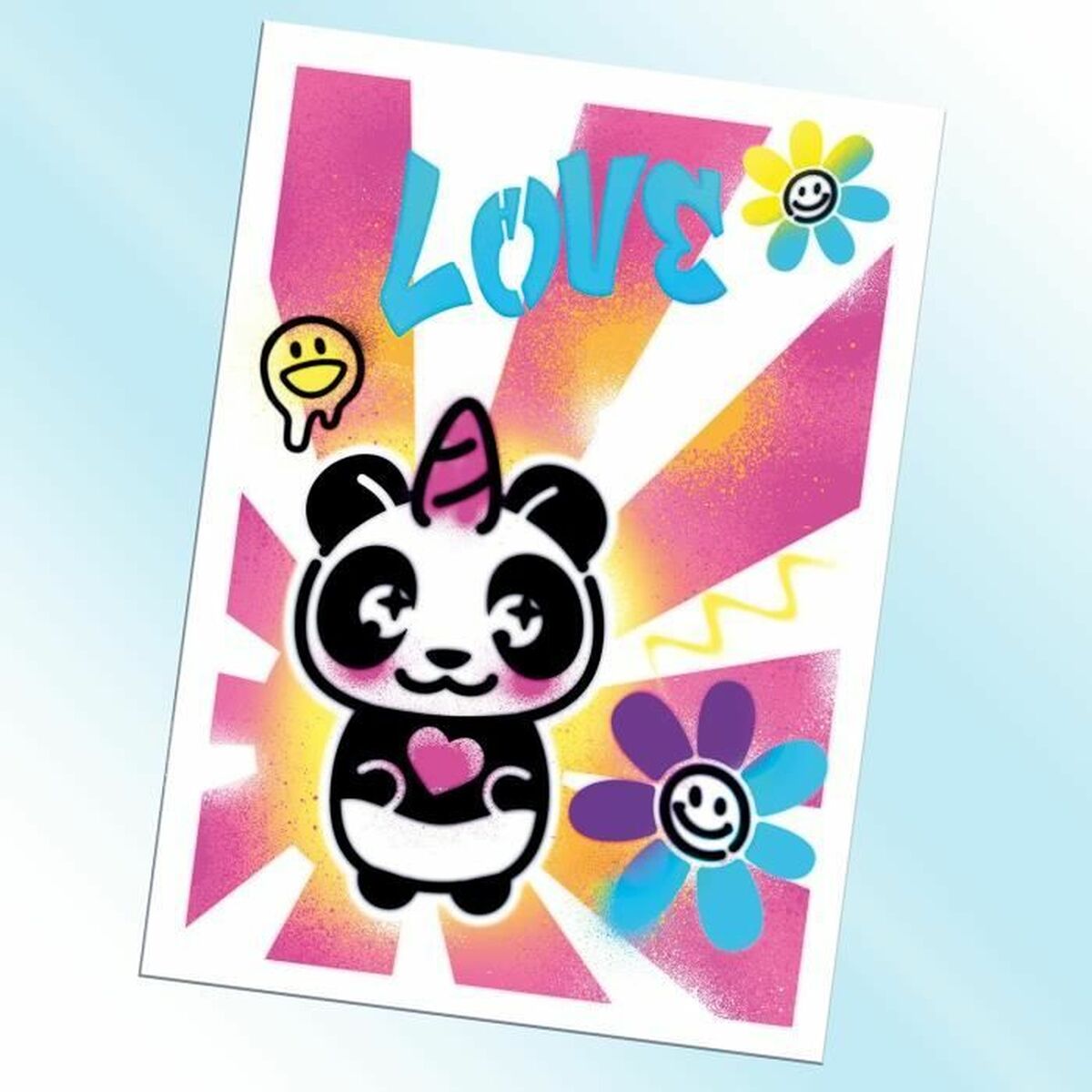 Målarbilder Canal Toys Airbrush Art Poster Creation Vit - 3