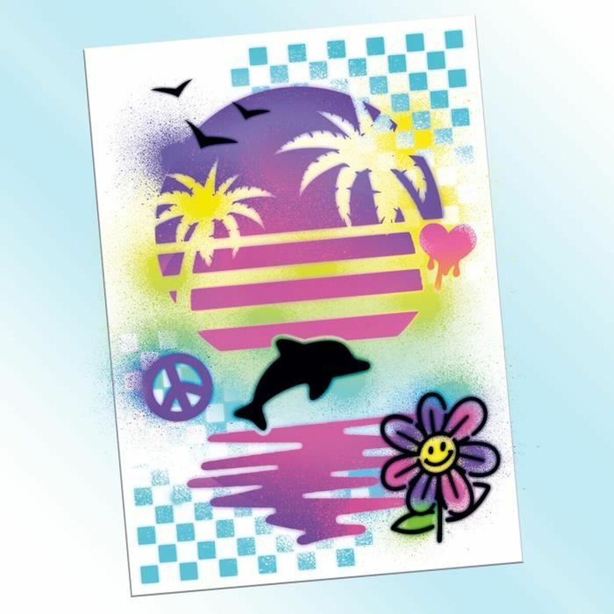 Målarbilder Canal Toys Airbrush Art Poster Creation Vit - 2