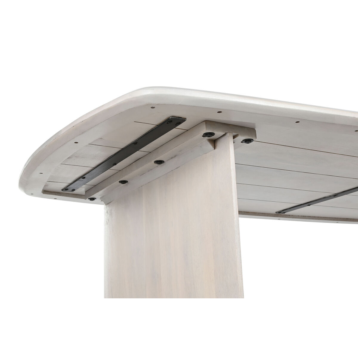 Matsalsbord Home ESPRIT Vit Mangoträ 218 x 100 x 76 cm - 3