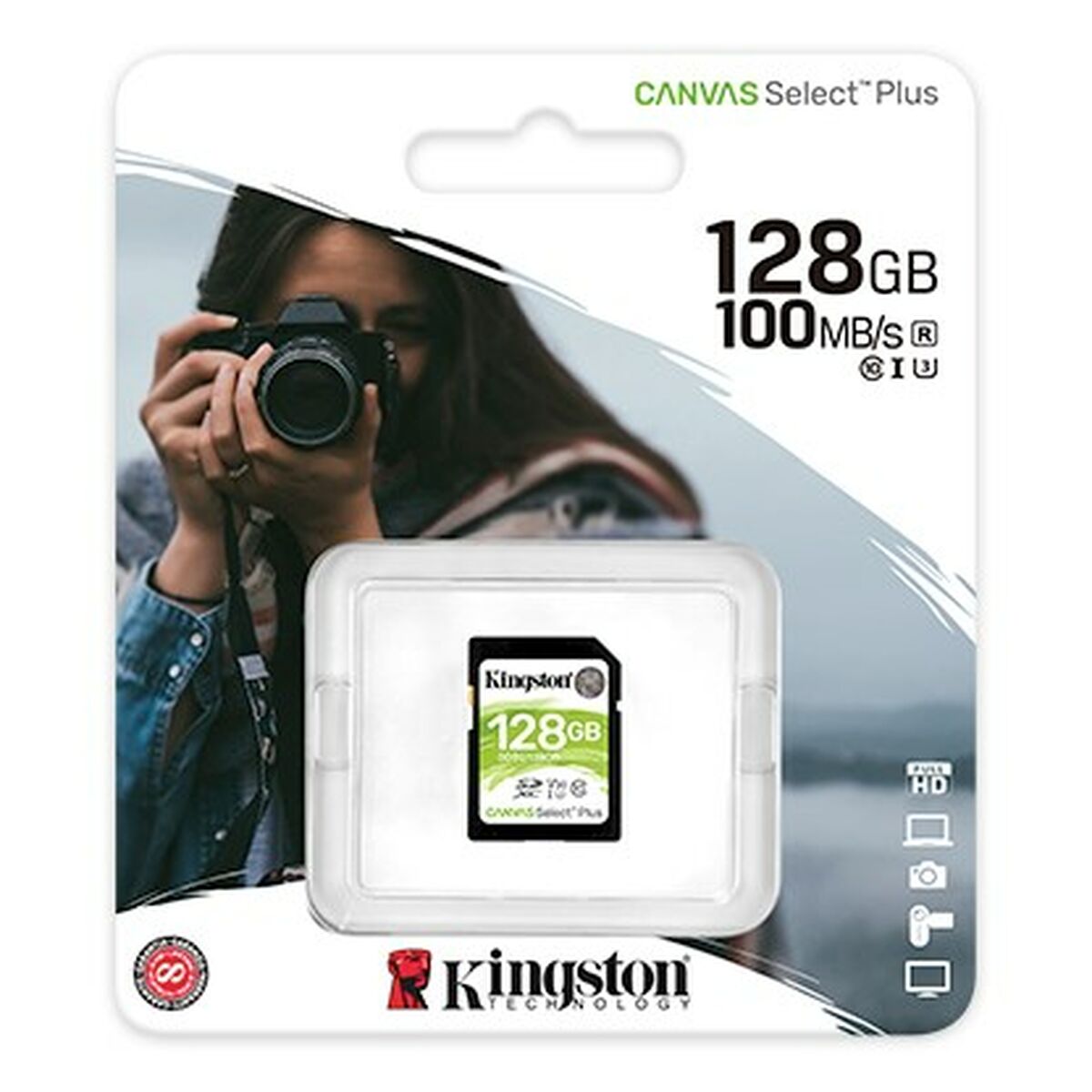 Micro-SD kort Kingston Canvas Select Plus 128 GB - 4