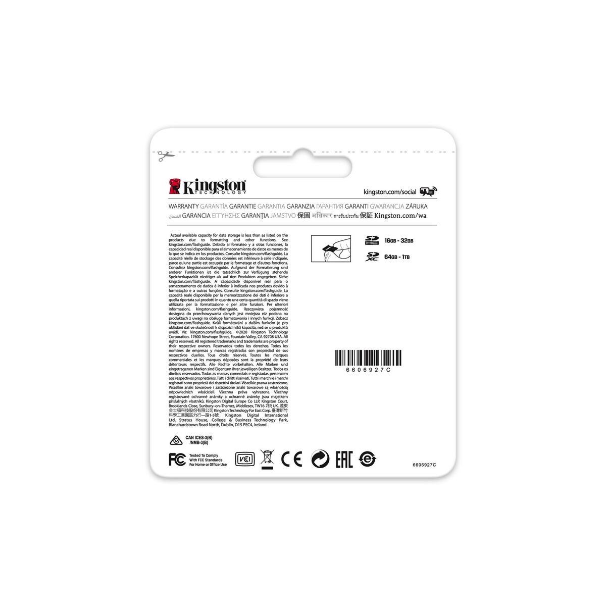 Micro-SD kort Kingston Canvas Select Plus 128 GB - 2