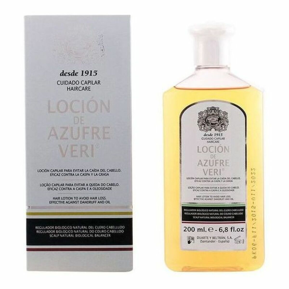 Anti-Håravfall lotion Azufre Veri Azufre Veri 750 ml