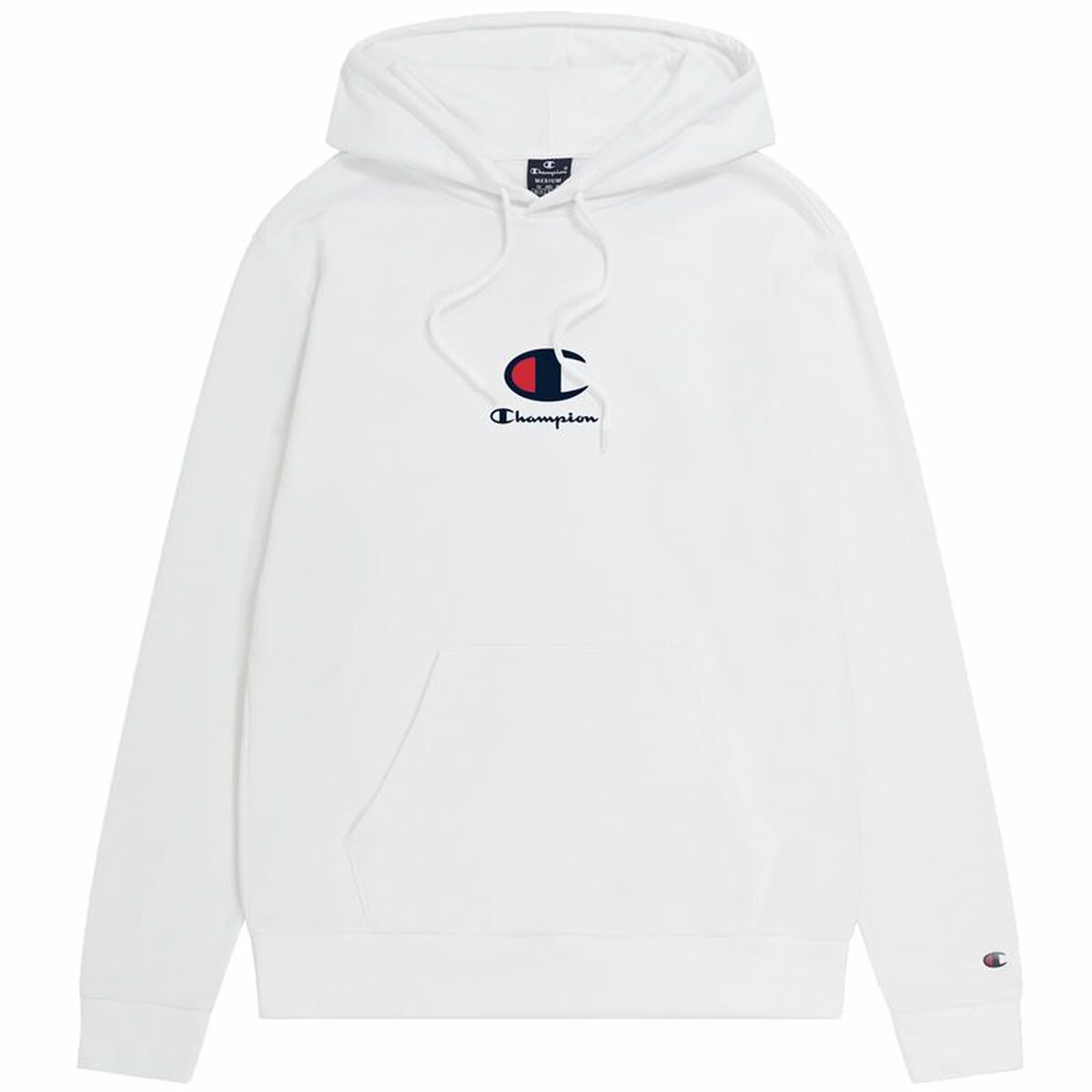 Tröja med huva Herr Champion Hooded Vit