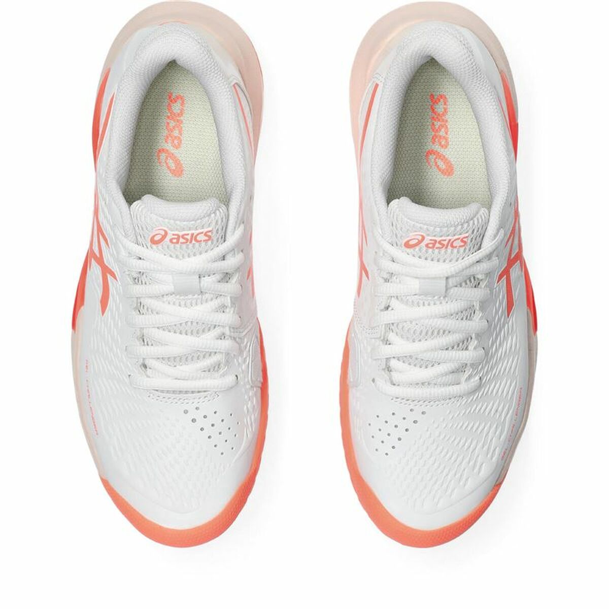 Tennisskor för damer Asics Gel-Challenger 14 Vit Orange - 4