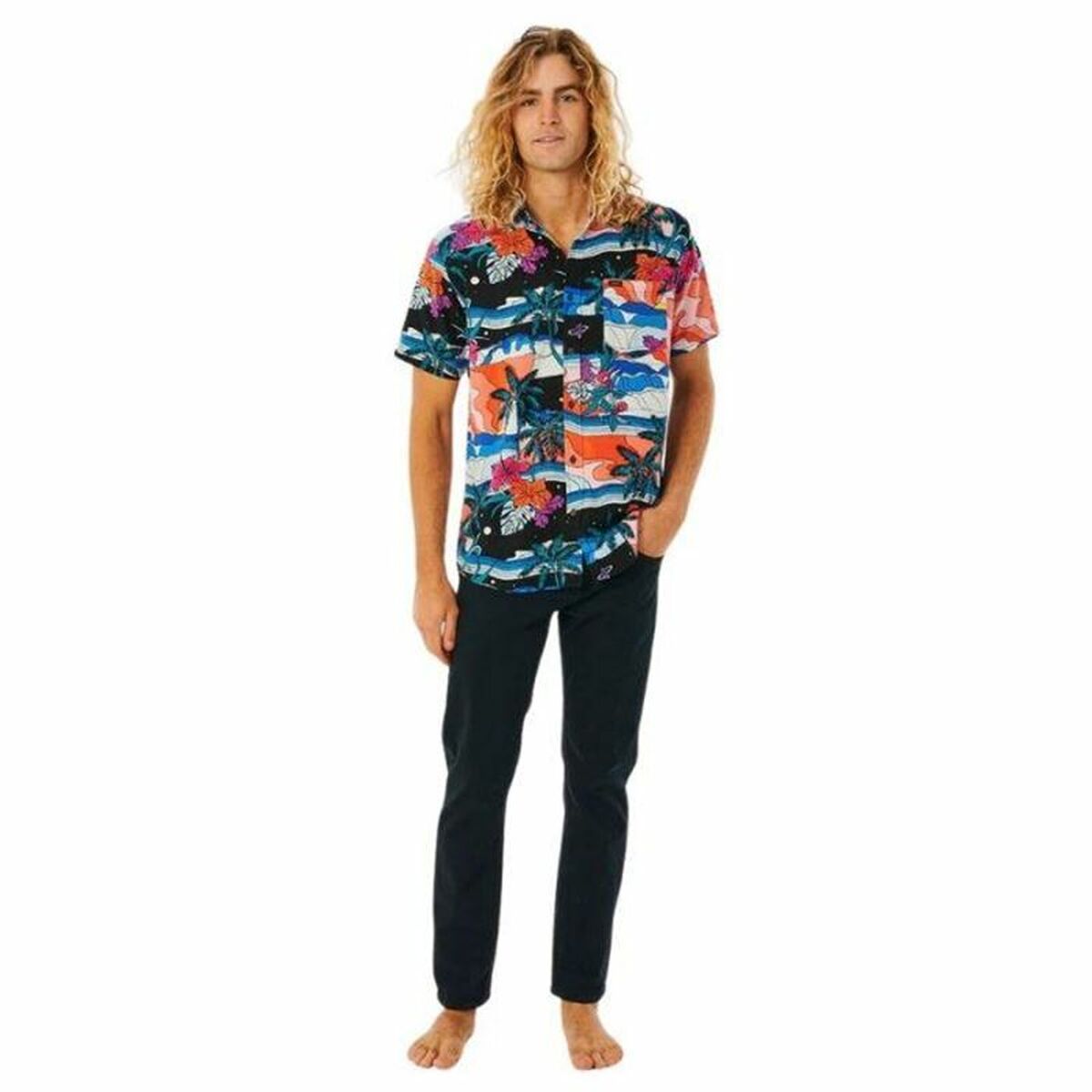 Skjorta Rip Curl Party Pack Svart - 7