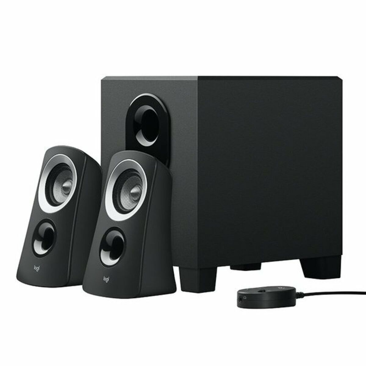 Multimedia Högtalare 2.1 Logitech Z313 Svart 25 W - 3