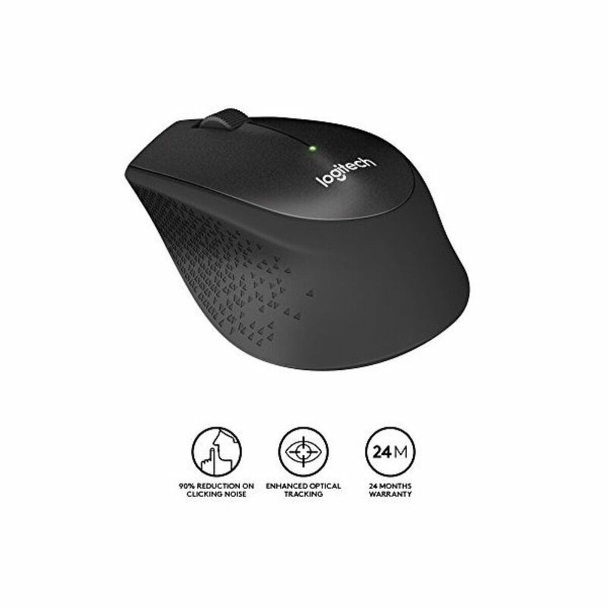 Trådlös optisk mus Logitech 910-004909 1000 dpi Svart - 3