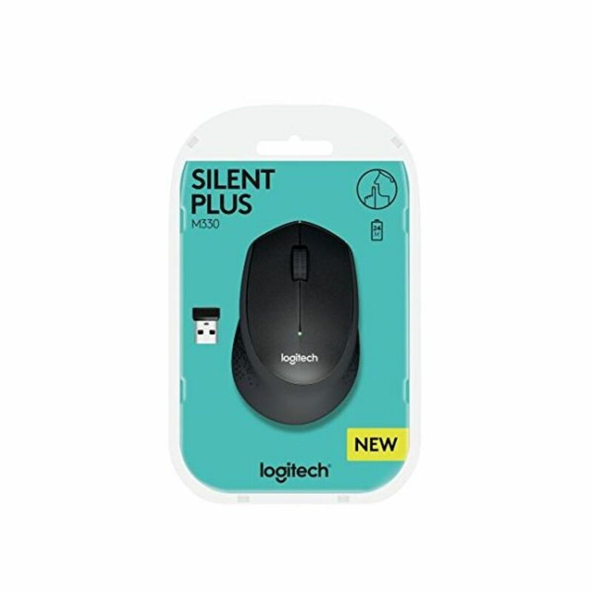 Trådlös optisk mus Logitech 910-004909 1000 dpi Svart - 5
