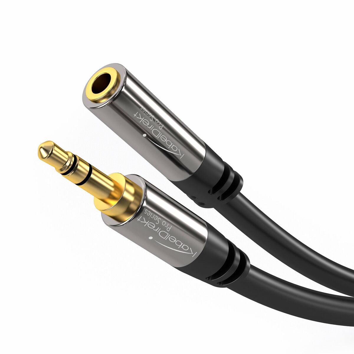 Ljudkabel Jack (3,5 mm) KabelDirekt (Renoverade A)