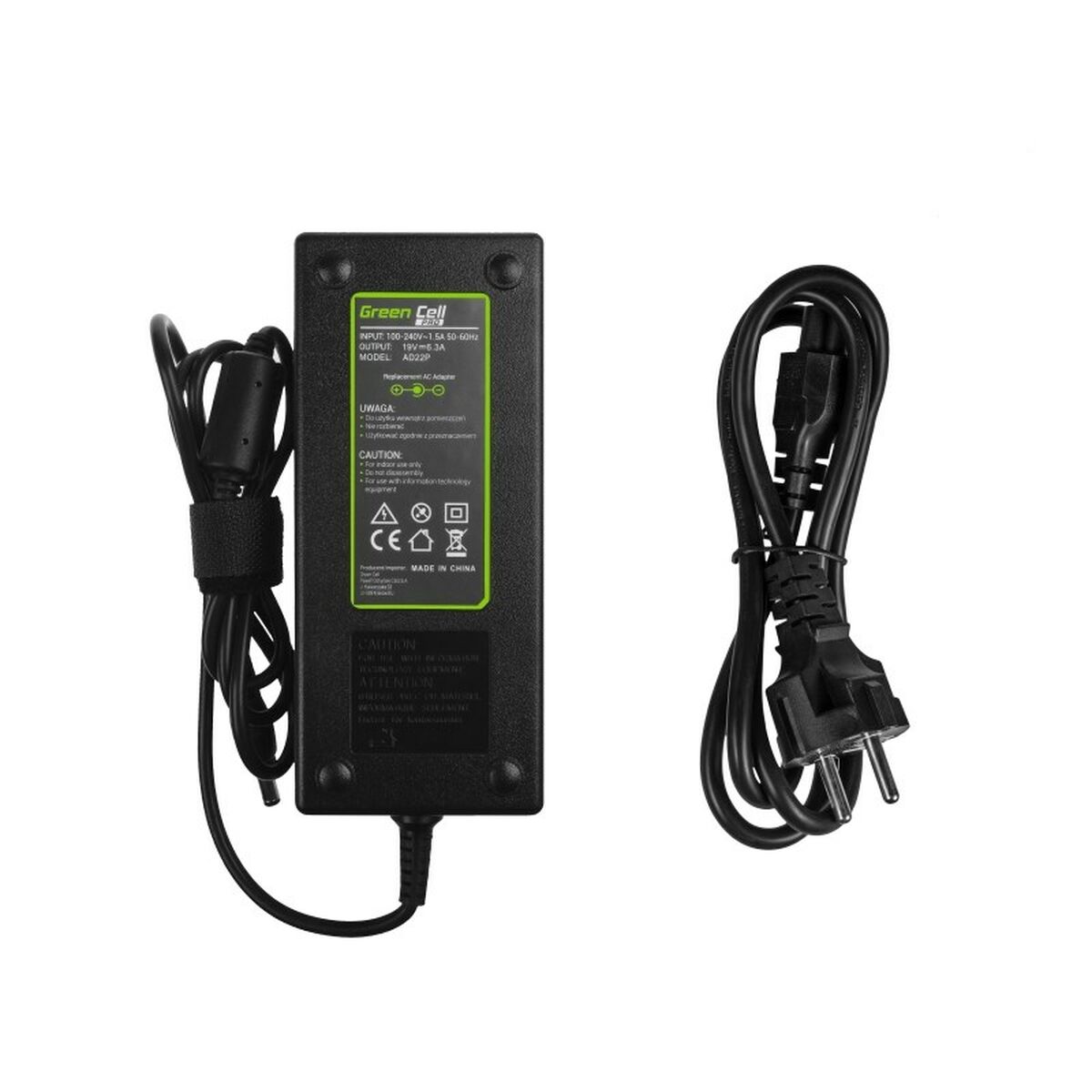 Laptopladdare Green Cell AD22P 120 W - 3