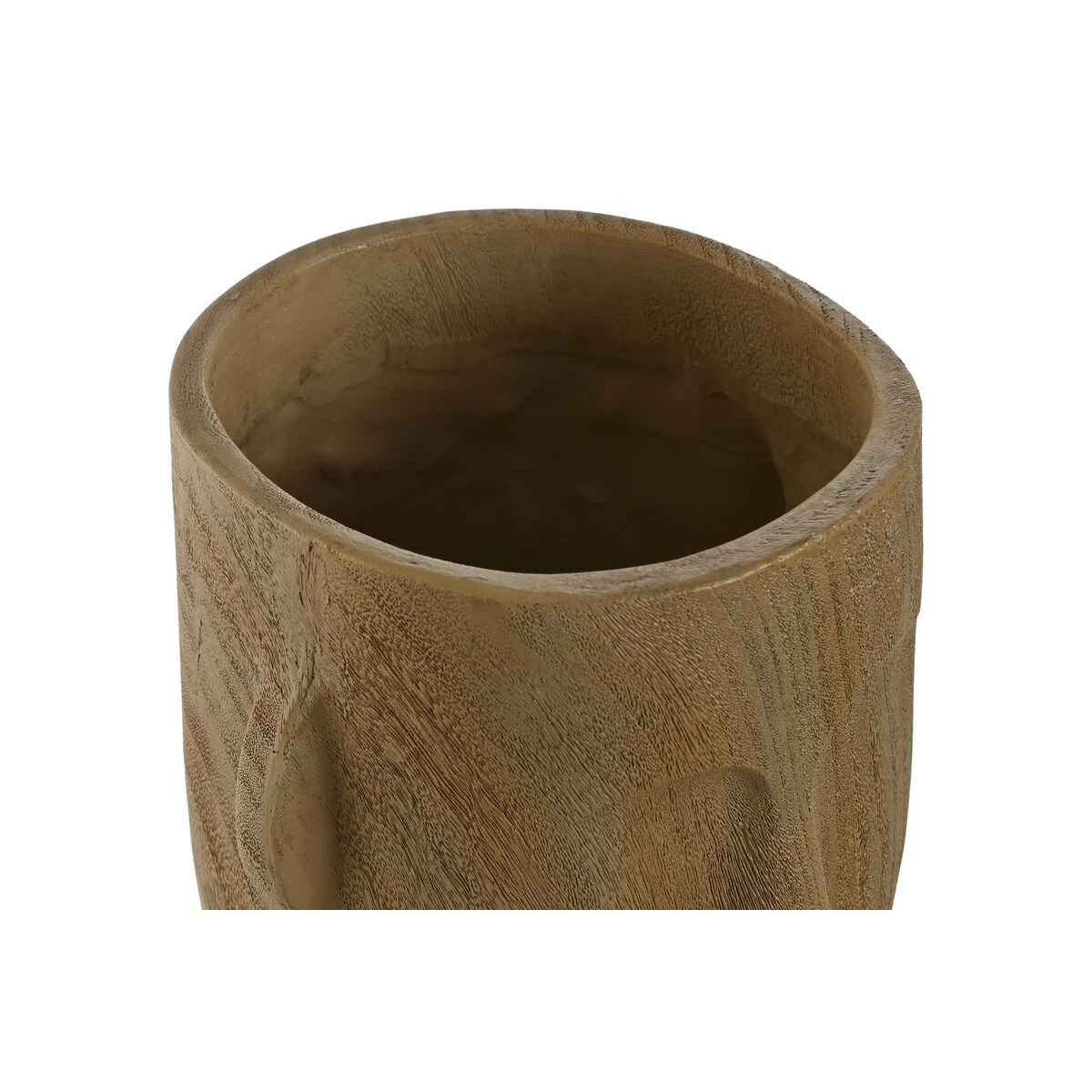Vas Home ESPRIT Brun Harts Ansikte 15 x 15 x 31 cm - 2