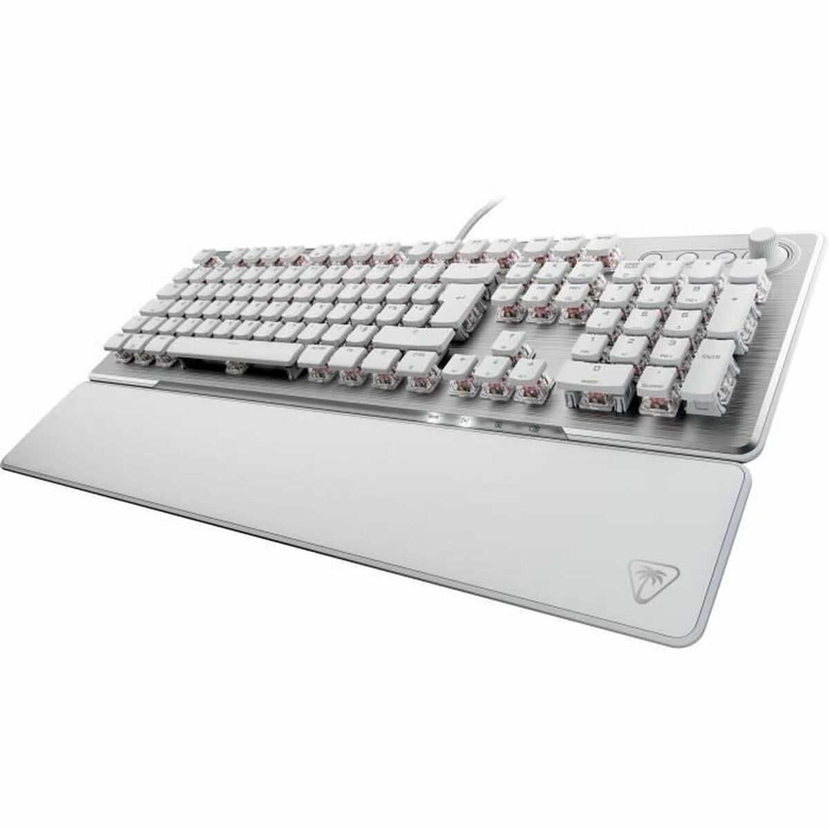 Tangentbord Turtle Beach Vulcan II Vit Azerty Franska - 3
