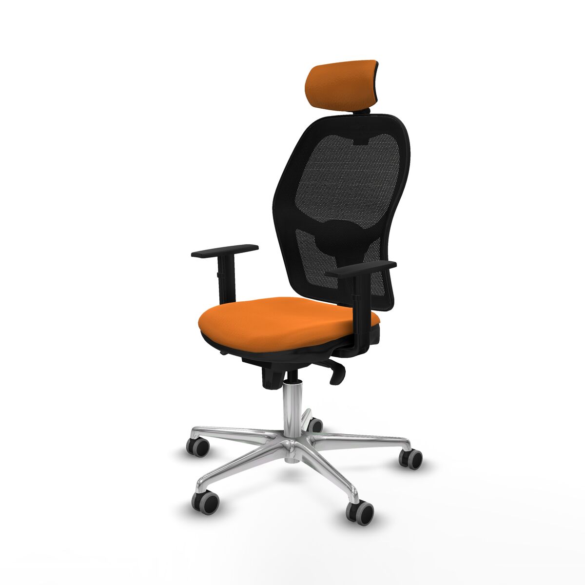 Kontorsstol med nackstöd Jorquera Piqueras y Crespo 1D086G2 Orange - 2