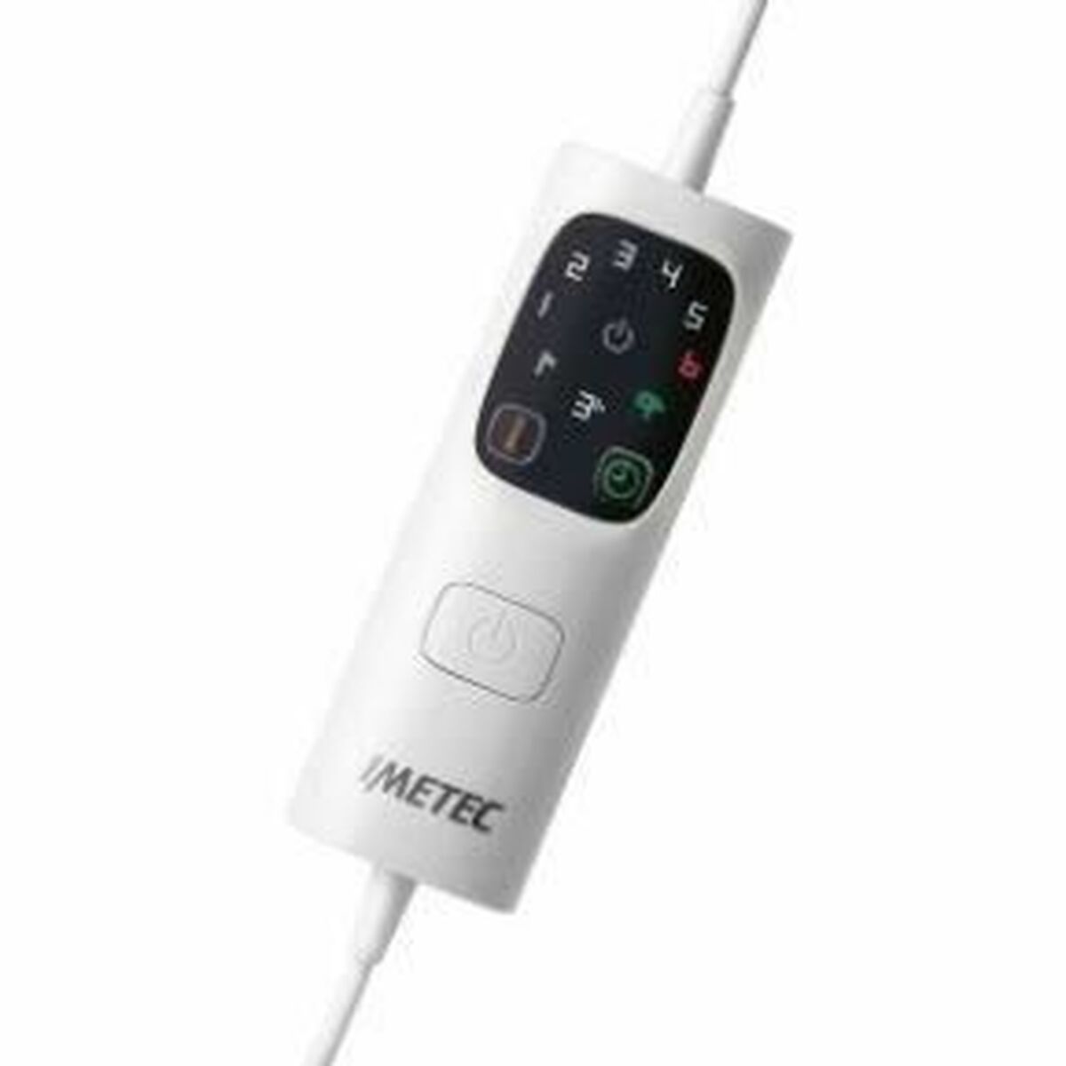 Elektrisk filt IMETEC 16728 Vit Tyg - 2