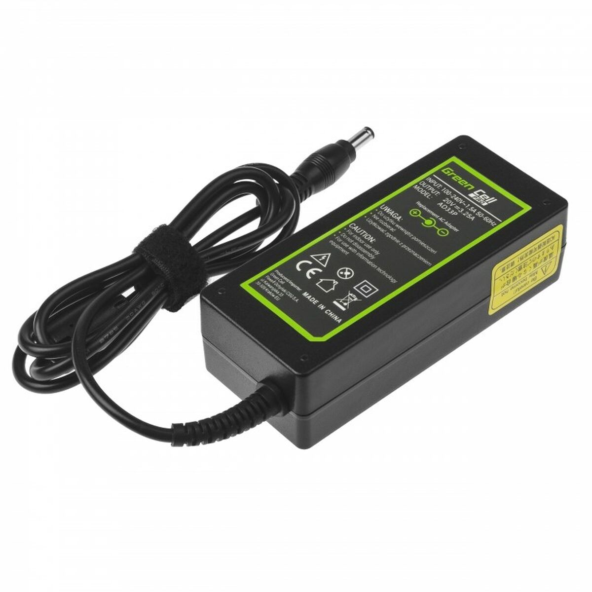 Laptopladdare Green Cell AD33P 65 W - 2