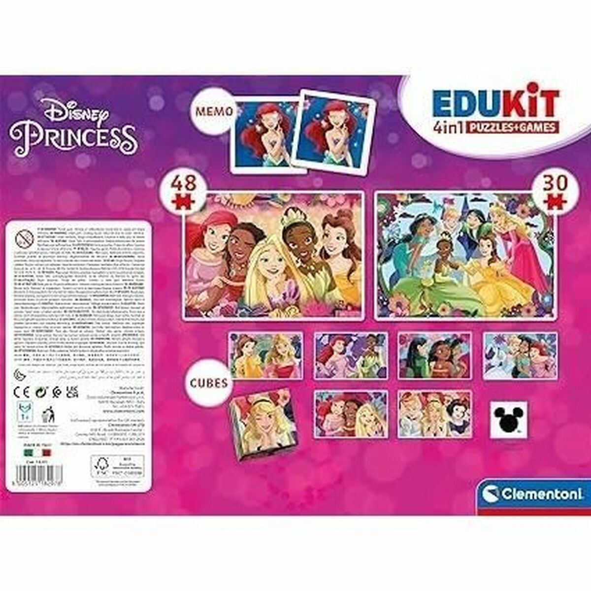 Utbildningsspel Clementoni Disney Princesses - 6