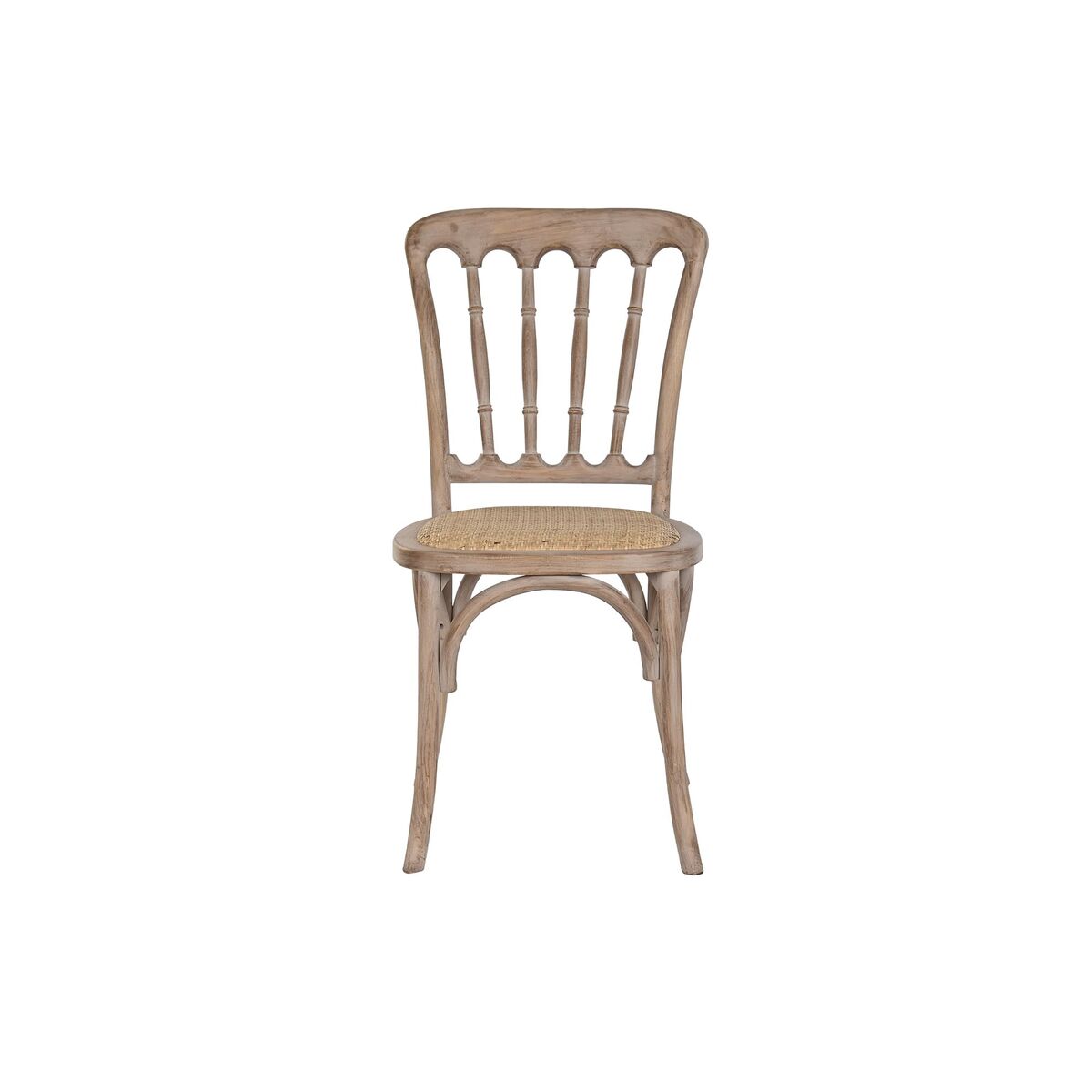 Matsalsstol Home ESPRIT Ljusbrun Rattan Gran 45 x 48 x 92 cm - 5