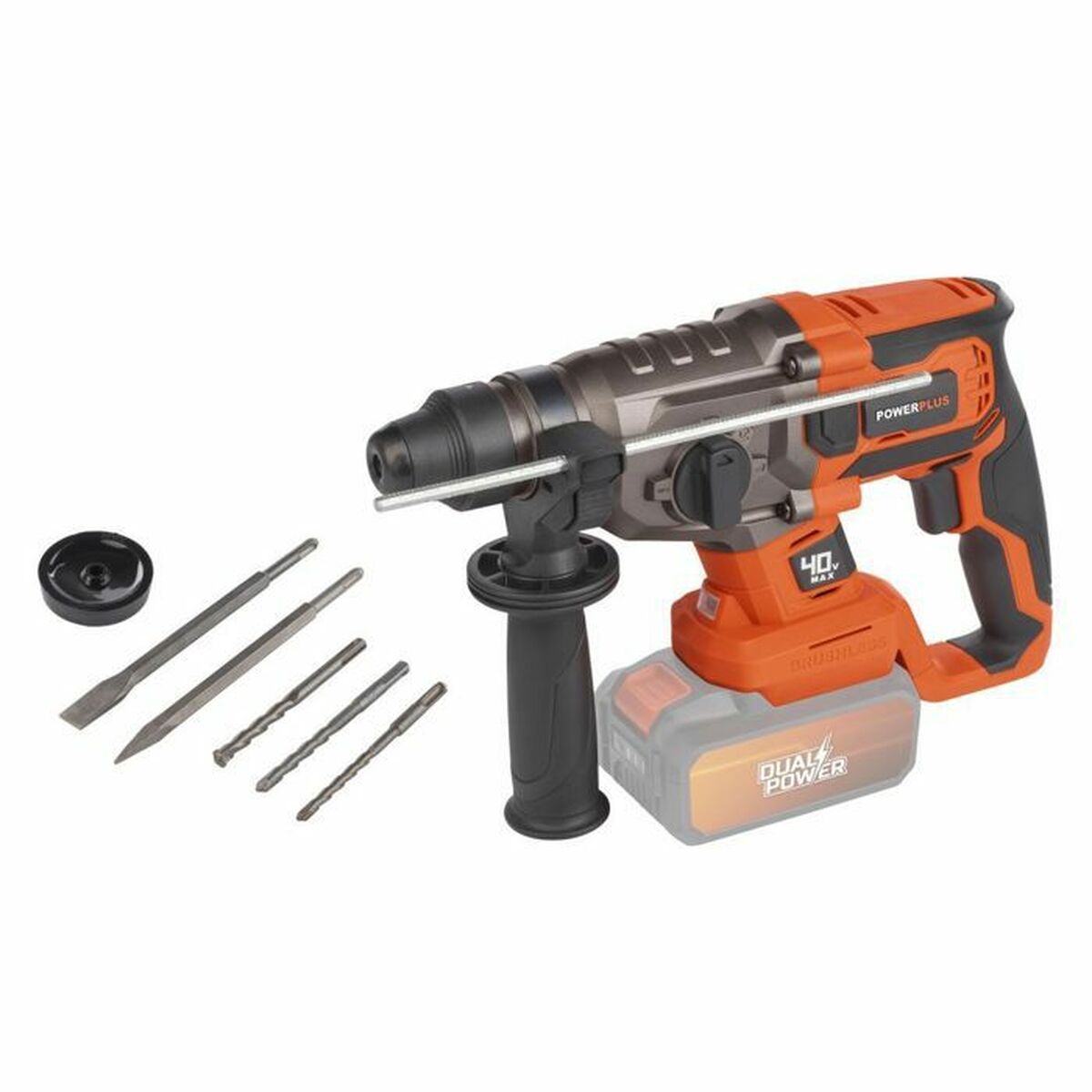 Perforeringshammare Powerplus SDS Plus Dual Power Powdp15680 - 2