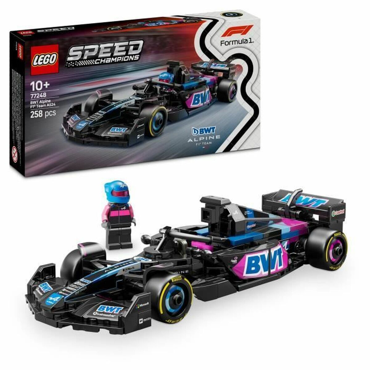 Byggsats Lego 77248 BWT Alpine Team A524 258 Delar