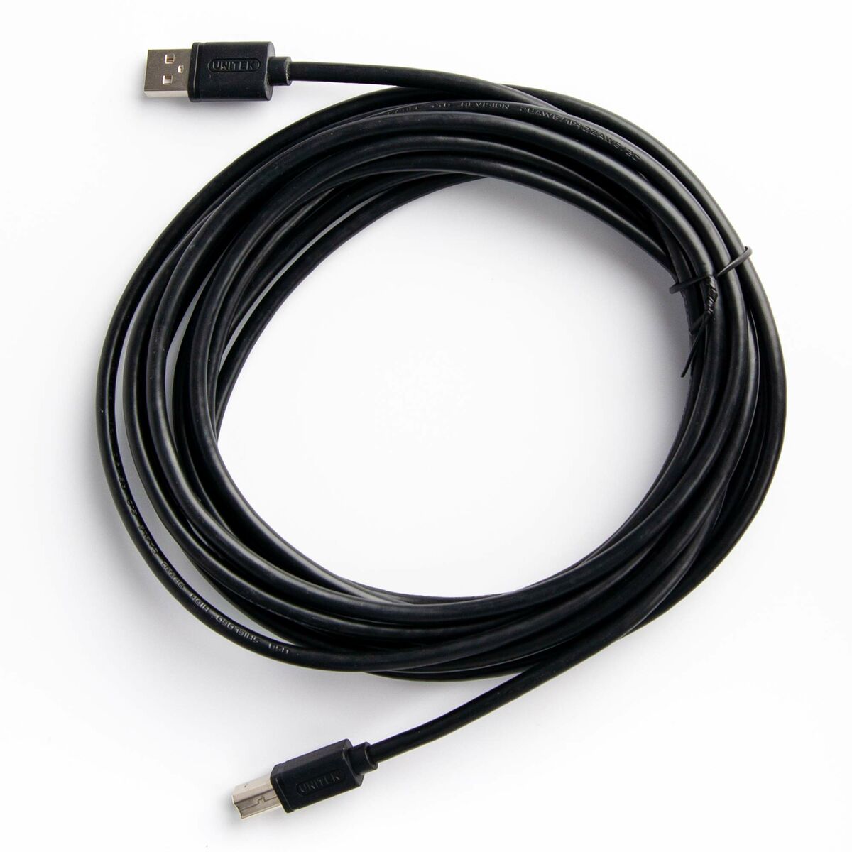 USB 2.0-kabel Unitek Y-C420GBK Svart 3 m - 2