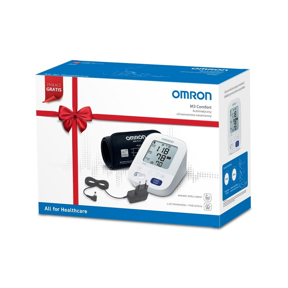 Blodtrycksmätare för Armen Omron M3 Comfort - 3