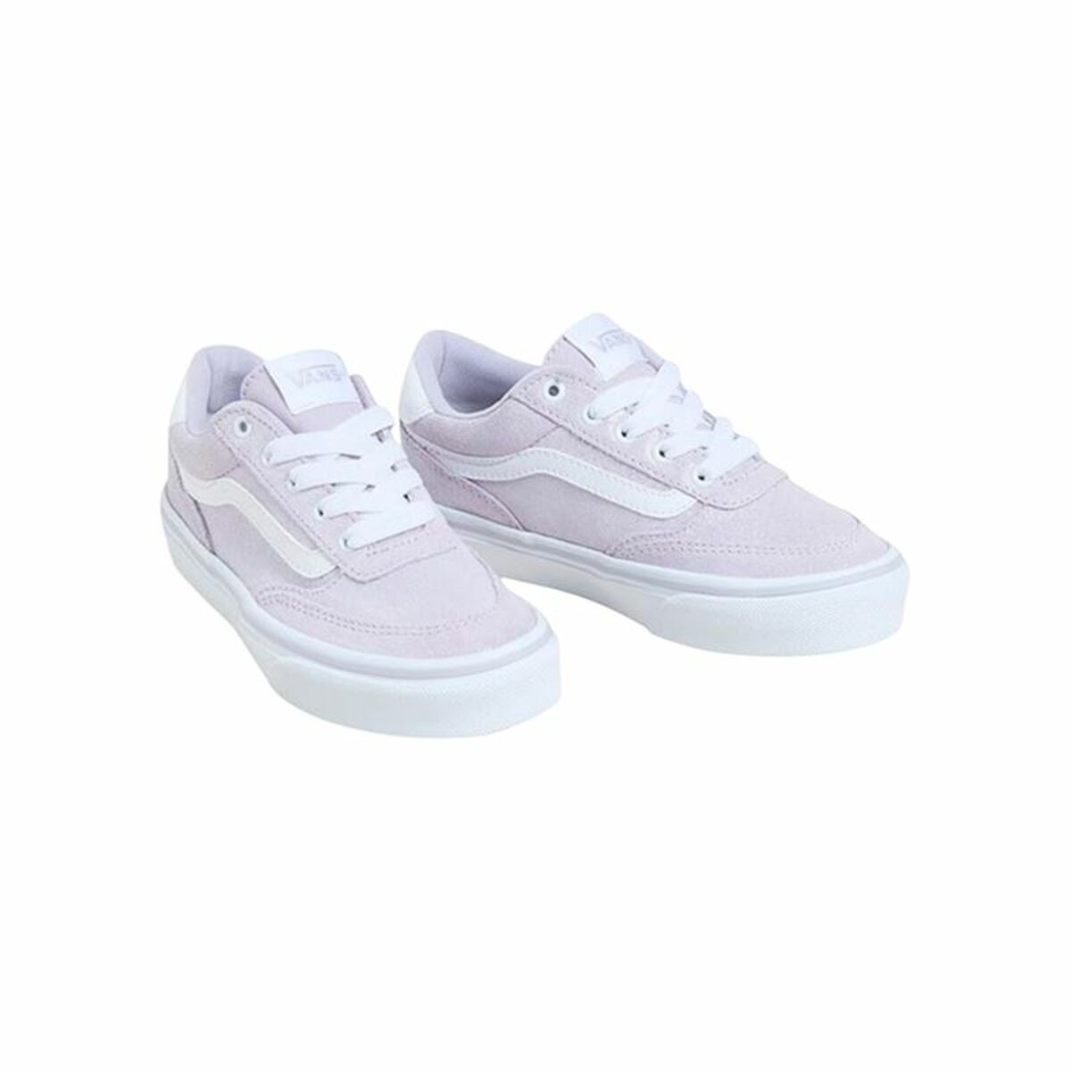 Sportskor för barn Vans Brooklyn Ls Foil Rosa - 3