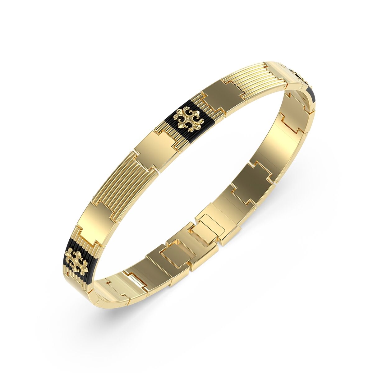 Herrarmband Guess JUMB05065JWYGBKT-U Gyllene