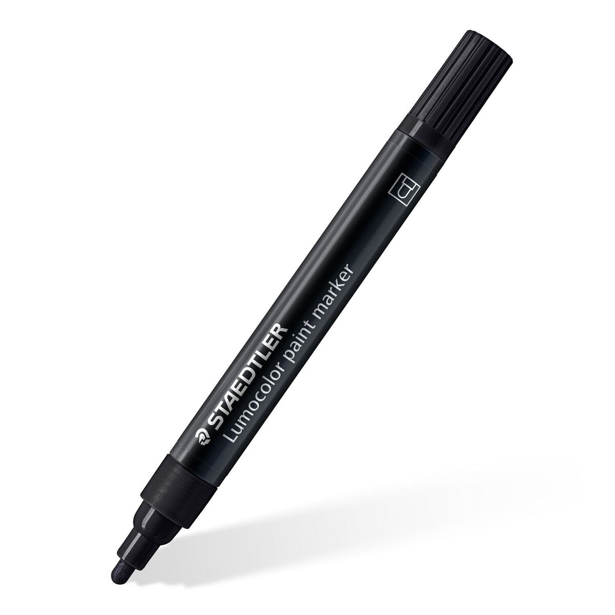 Permanent markörpenna Staedtler Lumocolor Svart (10 antal) - 2