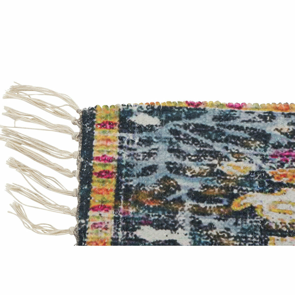 Matta DKD Home Decor Bomull Multicolour Chenille (60 x 240 x 1 cm) - 4