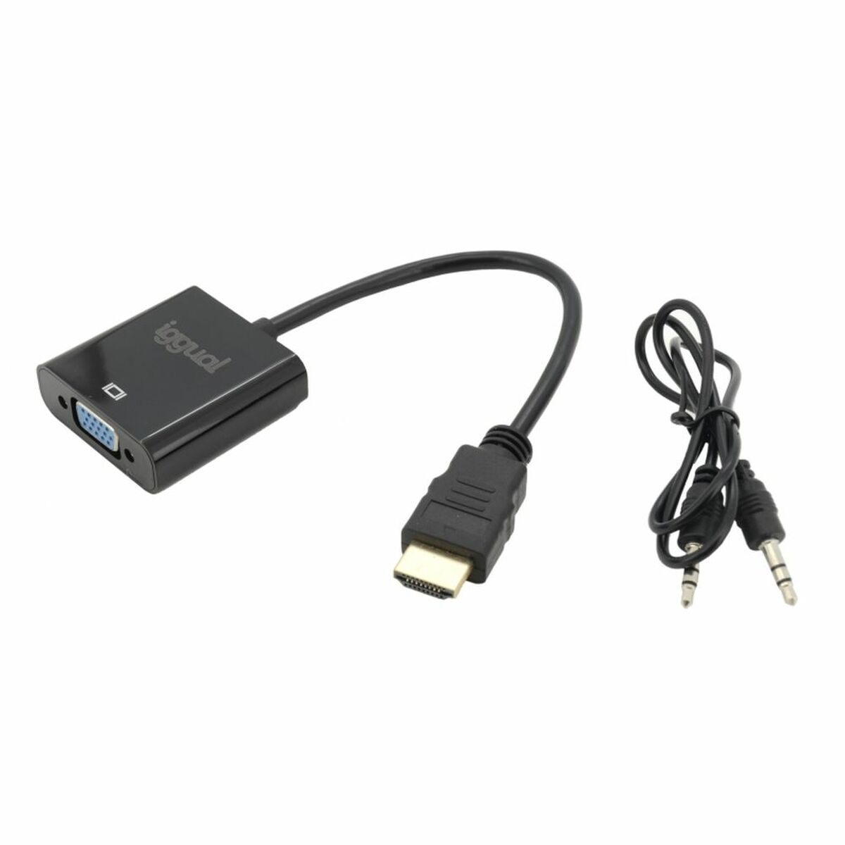 Kabel HDMI iggual IGG317303 Svart WUXGA - 8
