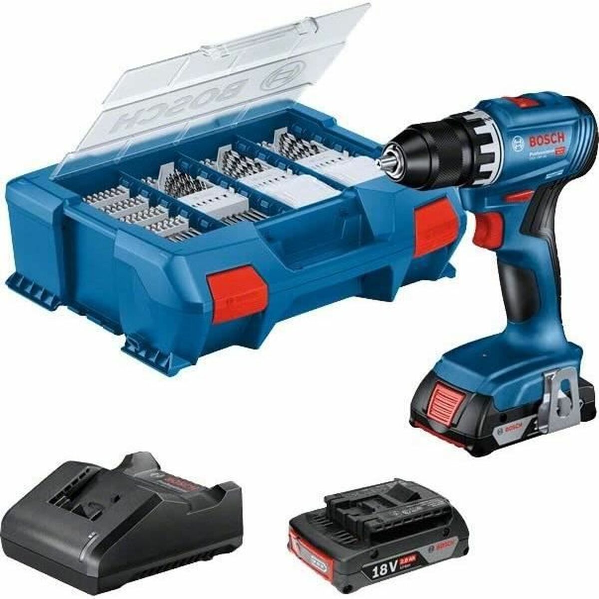 Elektrisk skruvmejsel BOSCH GSR 18V-45 Professional - 2