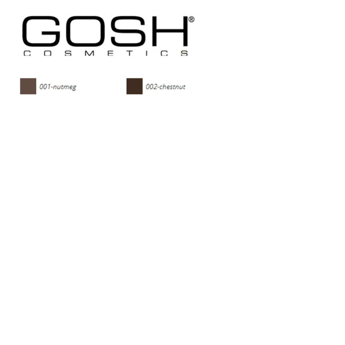 Ögonbryn smink Brow Sculpting Gosh Copenhagen (8 ml) - 10