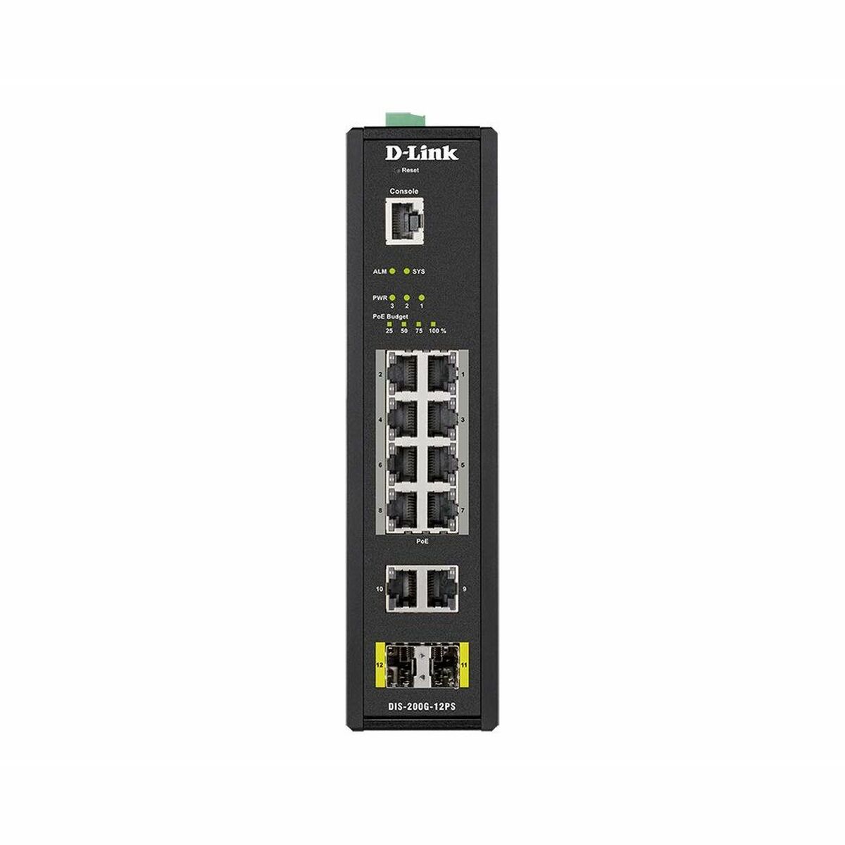 Brytare OR: Strömbrytare (if power/ light switch) D-Link DIS-200G-12PS