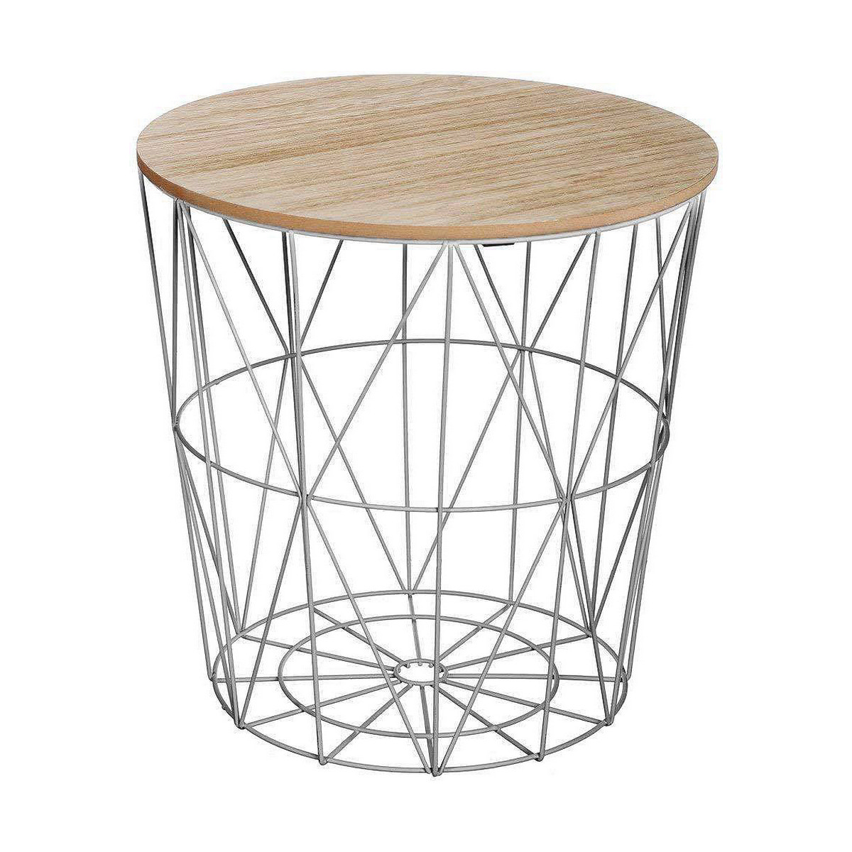 Soffbord Atmosphera Kumi Metall (41 x 40 cm) - 4
