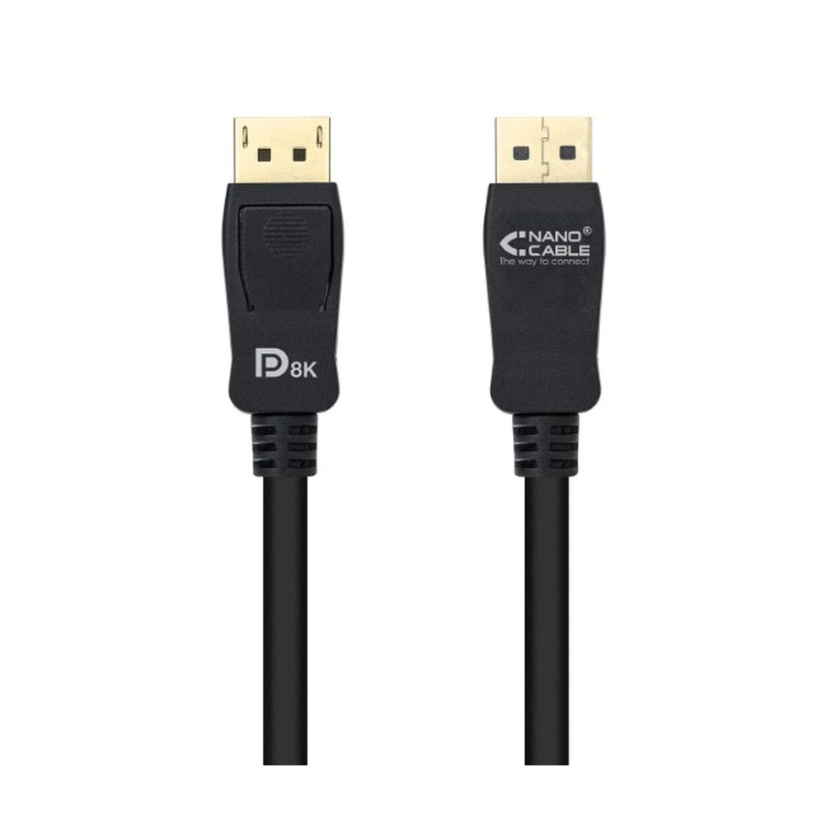 DisplayPort Kabel NANOCABLE 10.15.2501 HDR 8K Ultra HD Svart 1 m - 3