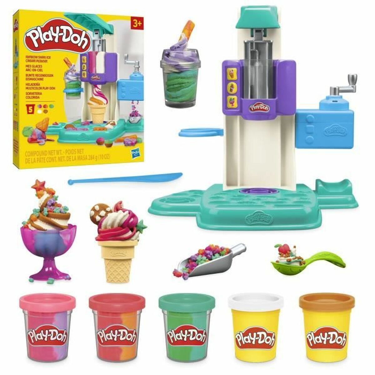 Modellera Spel Play-Doh Multicolour - 5