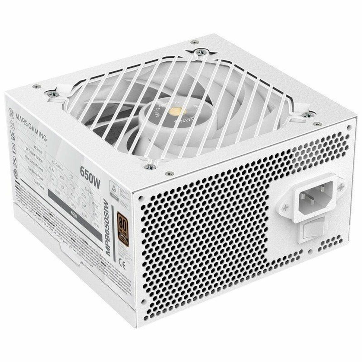 Strömtillförsel Mars Gaming MPB650SIW ATX 650 W 80 Plus Bronze