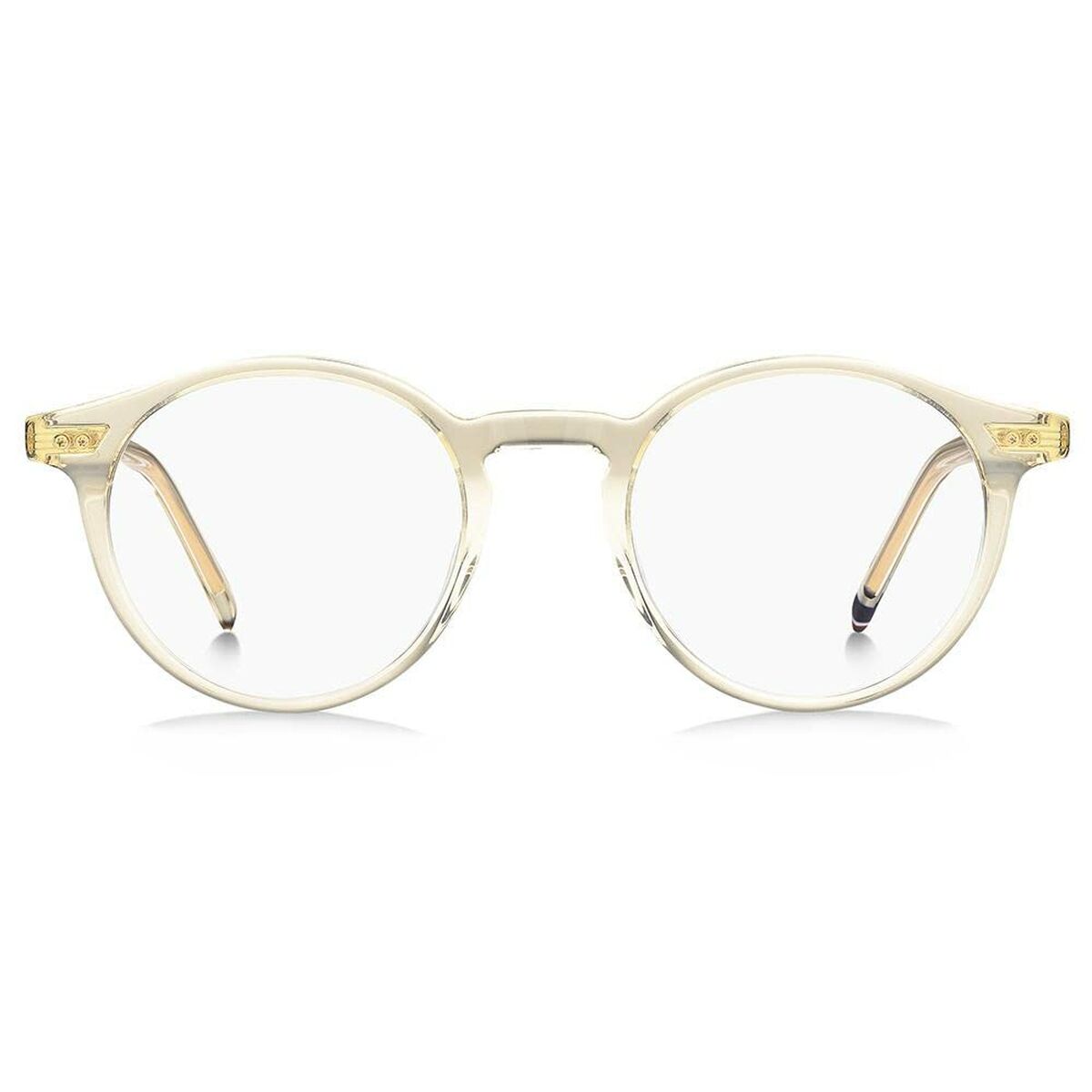Glasögonbågar Tommy Hilfiger TH-1813-HAM Champagne Ø 49 mm - 3