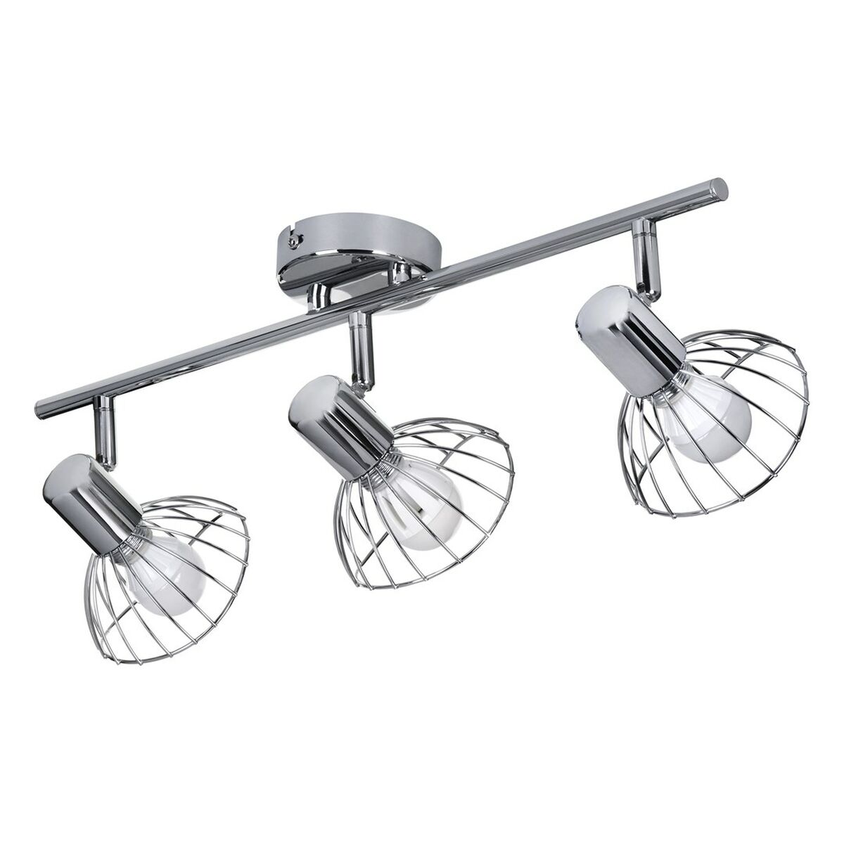 Taklampa Activejet AJE-GIZEL 3P Silvrig Metall 40 W - 9