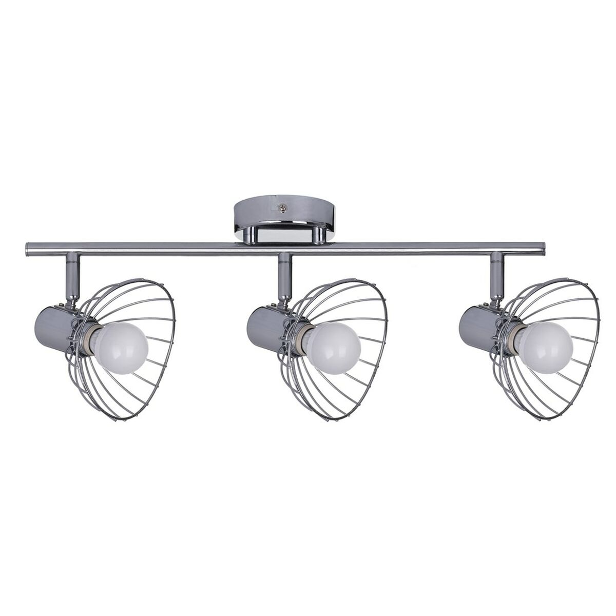 Taklampa Activejet AJE-GIZEL 3P Silvrig Metall 40 W