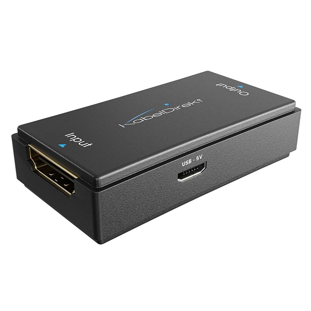 Repeater WiFi OR: Signalförstärkare HDMI KabelDirekt Svart (Renoverade A)