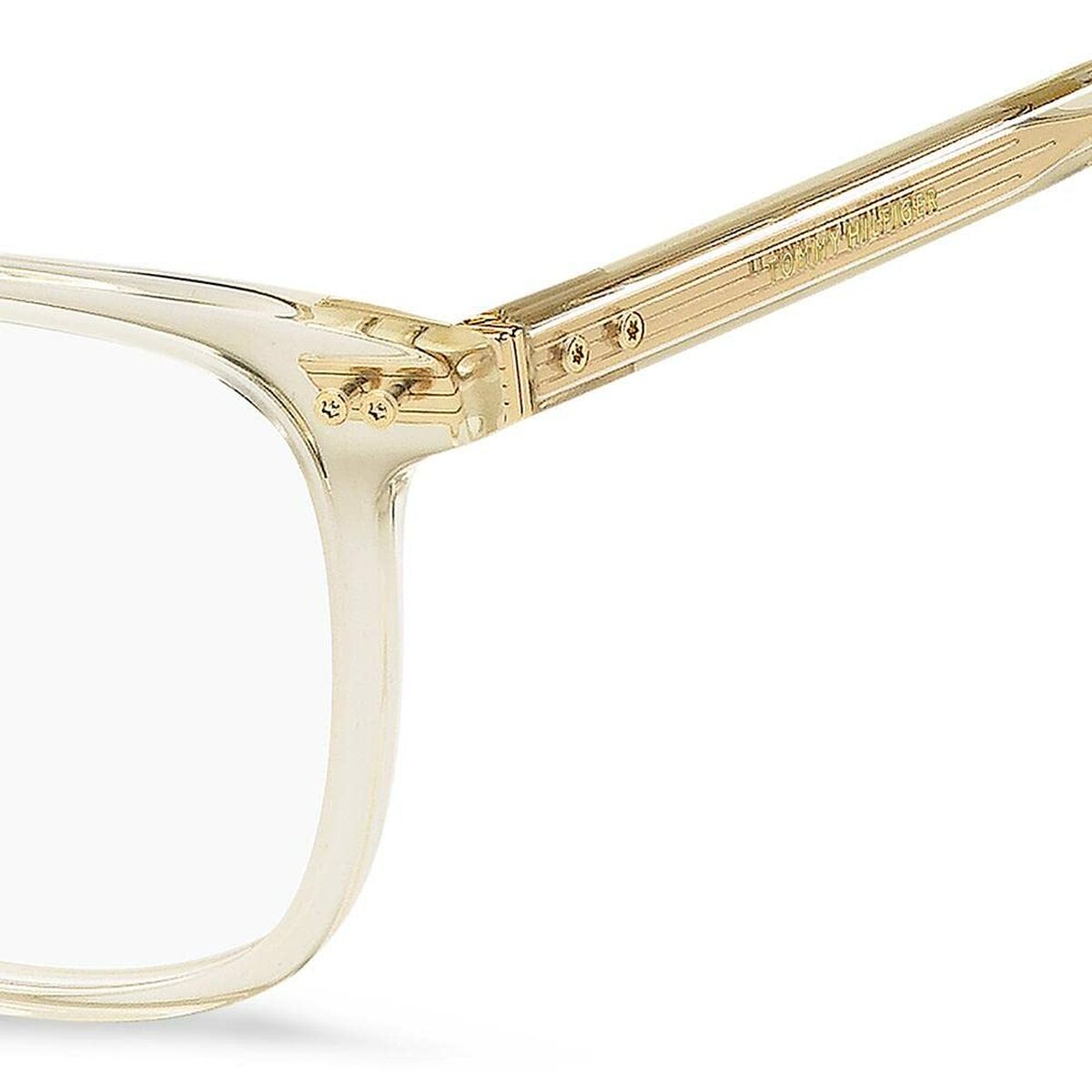 Glasögonbågar Tommy Hilfiger TH-1814-HAM Champagne Ø 51 mm - 2