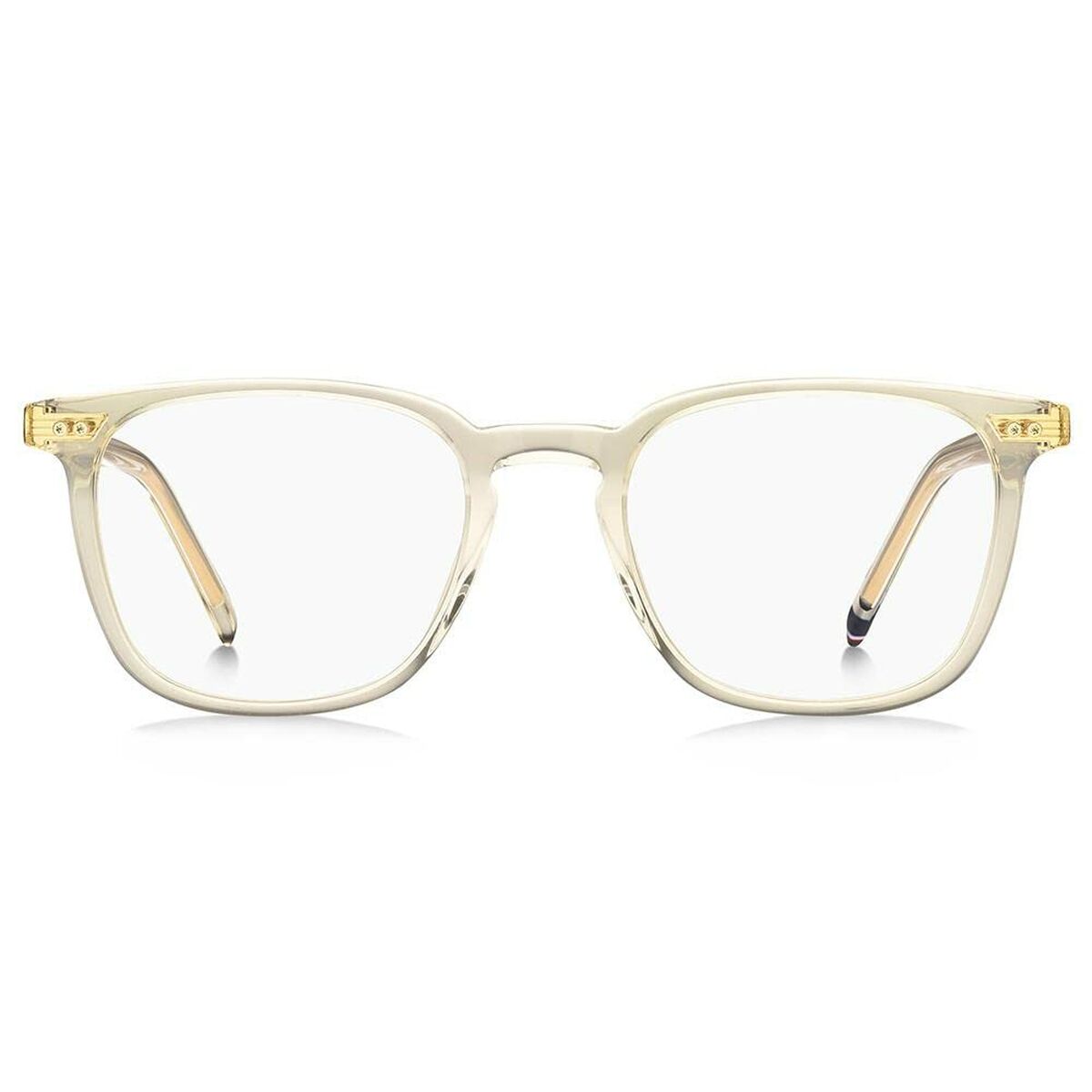 Glasögonbågar Tommy Hilfiger TH-1814-HAM Champagne Ø 51 mm - 3