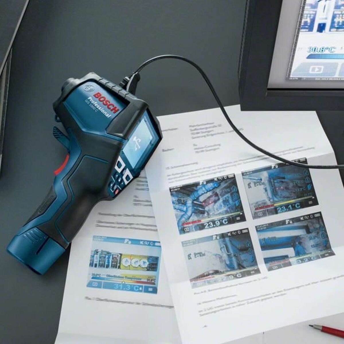 Infraröd Termometer BOSCH GIS 1000 C - 6
