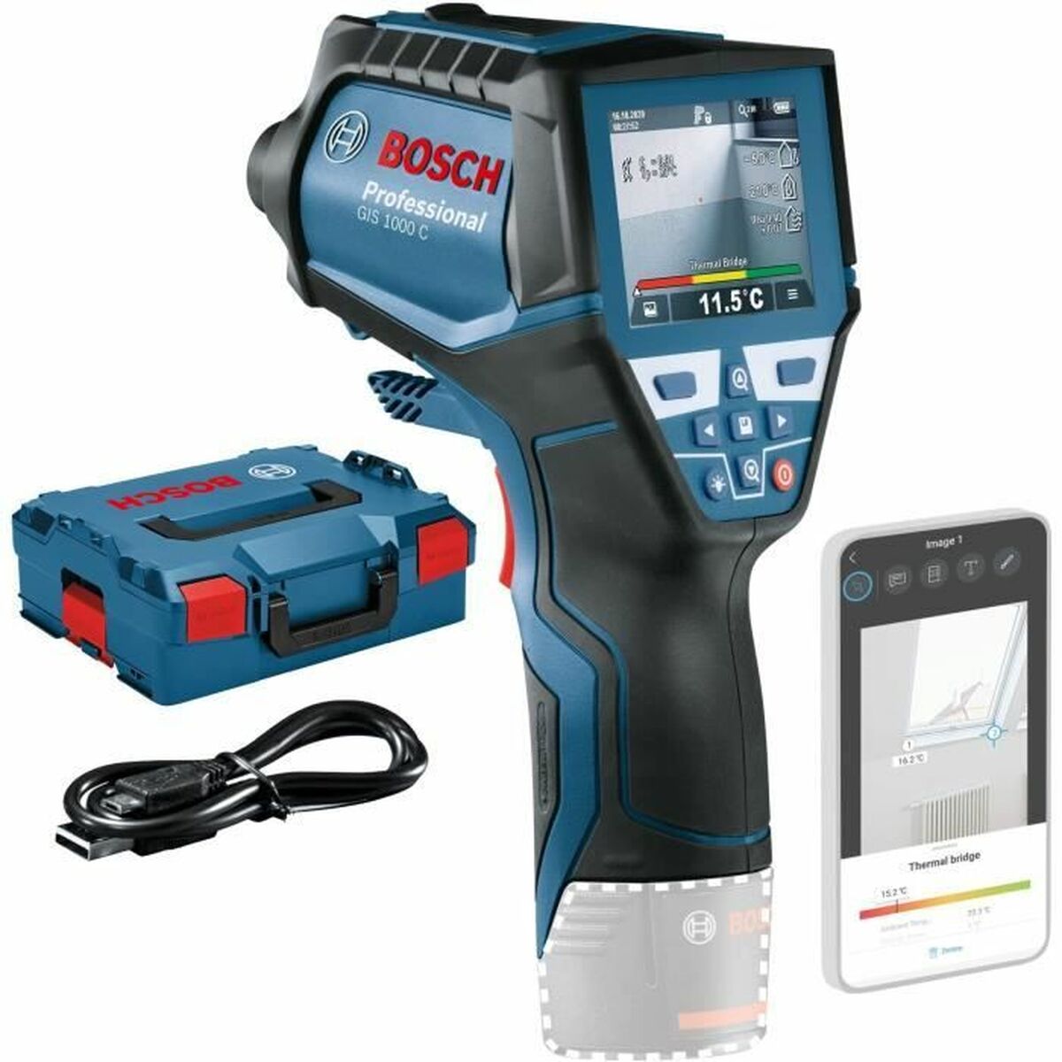 Infraröd Termometer BOSCH GIS 1000 C - 2