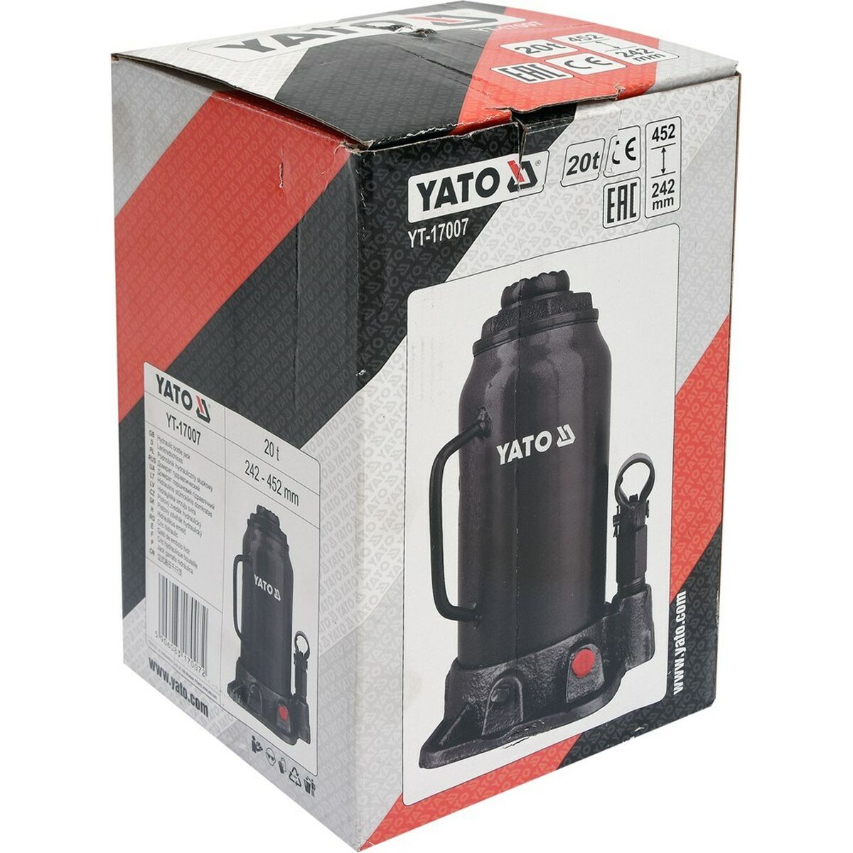 Domkraft Yato YT-17007 - 3