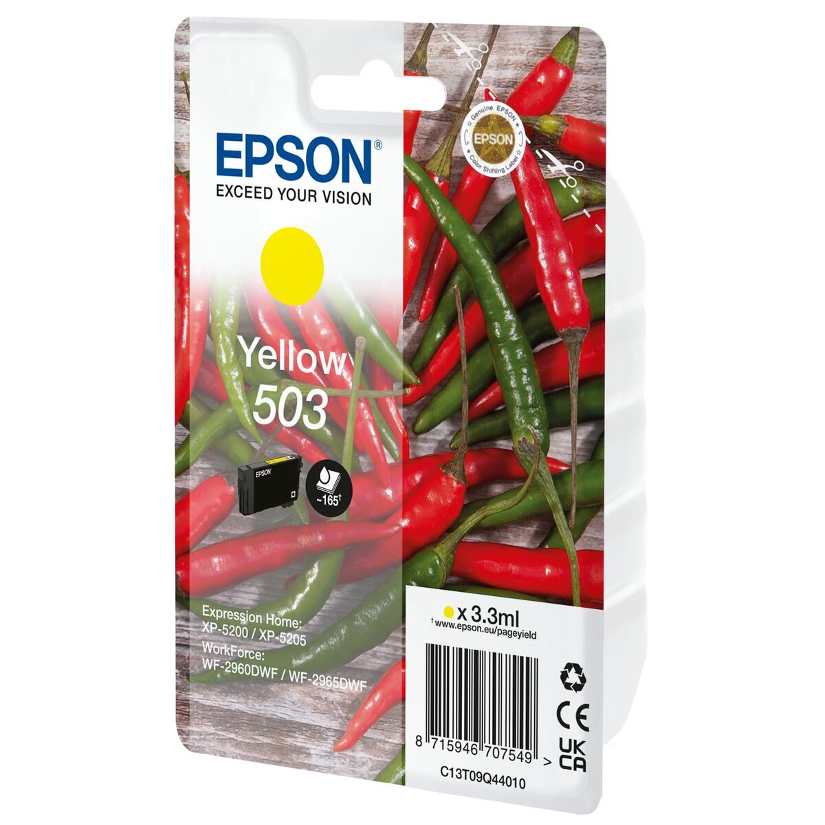 Original Bläckpatron Epson C13T09Q44020 Gul Svart - 3